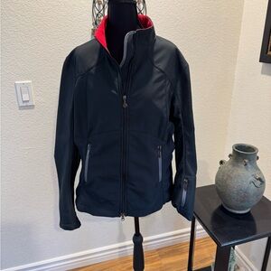 Nike Black Ski & Snow Jacket with Red Accents